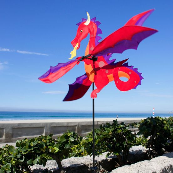 Red Dragon Whirligig