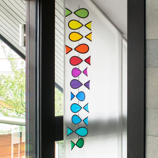 Rainbow Fish Mobile