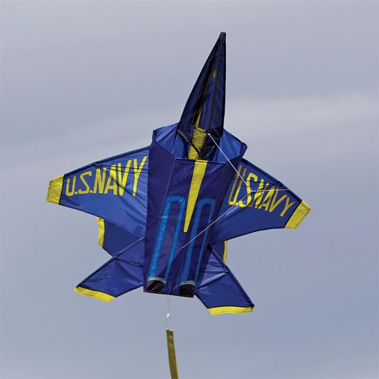 3-D Blue Angel Jet Plane Kite
