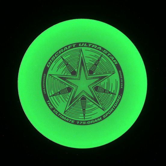Nite Glow Ultrastar Flying Disc