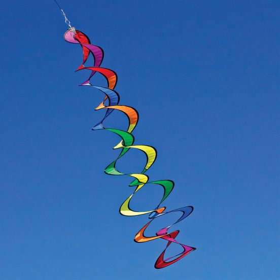 Curlie Duet Hanging Spinner