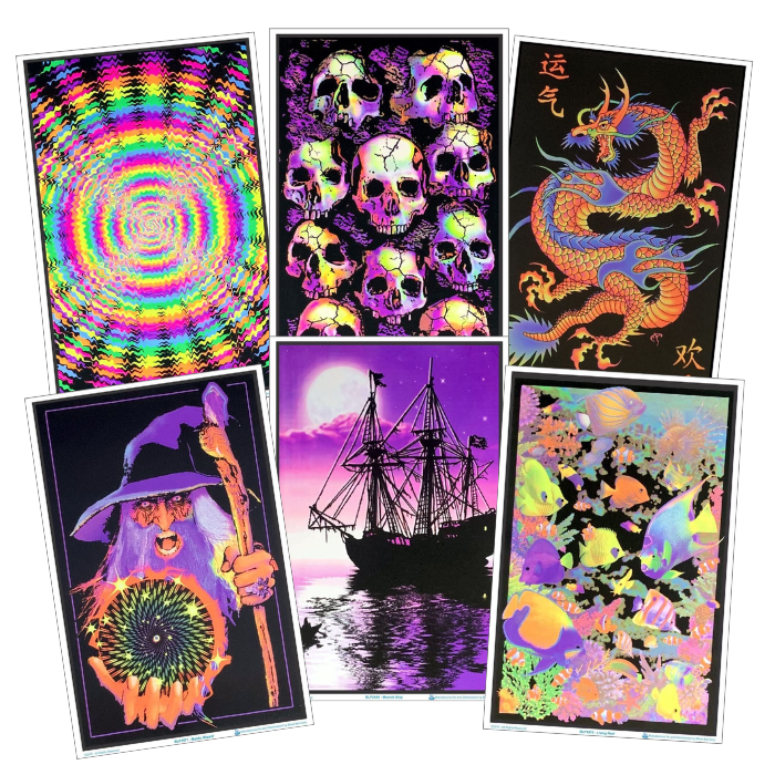 Black Light Poster