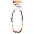 Chakra Energy Rock Chip Necklace