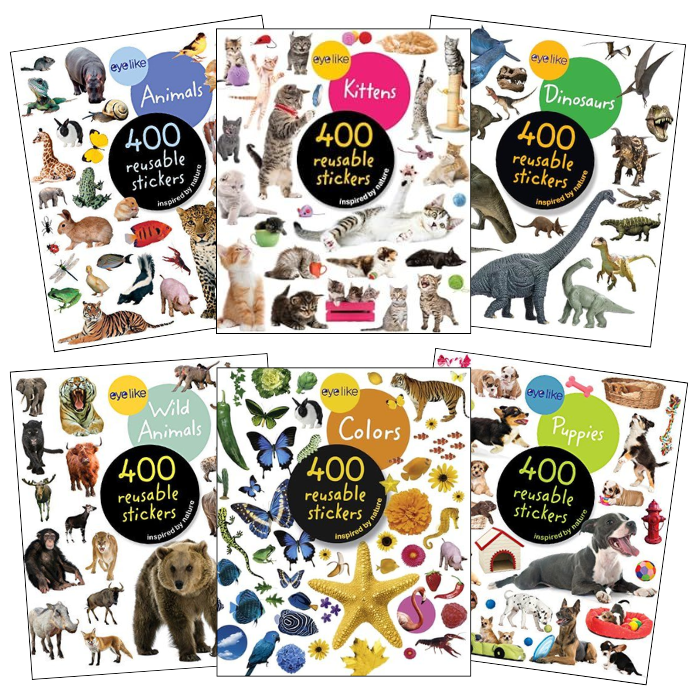 Eyelike Reusable Sticker Book