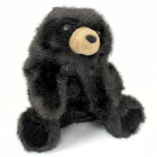 Baby Black Bear Hand Puppet