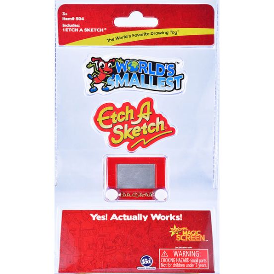World's Smallest Etch A Sketch