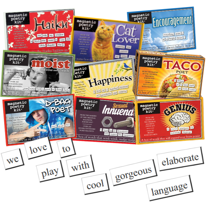 Magnetic Poetry Themed Sets