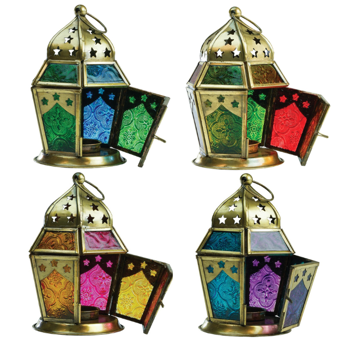 Medium Hex Tealight Lantern