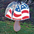 Stars & Stripes Magic Mushroom Lawn Spinner