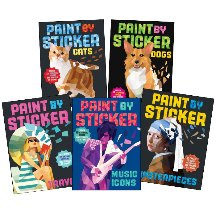 Paint by Sticker Book
