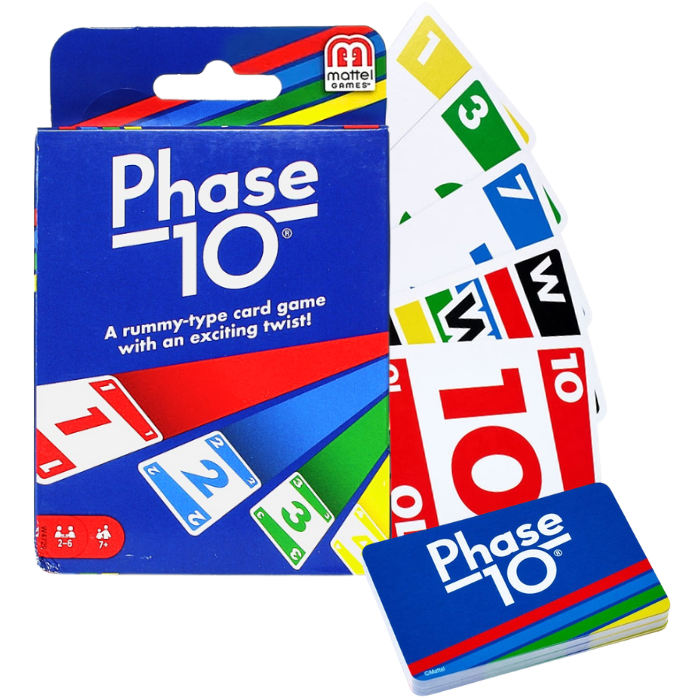 Phase 10 Card Game