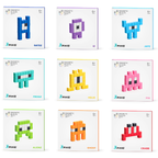 Pixio Magentic Building Blocks- Mini Monsters Set
