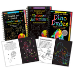 Scratch & Sketch Activity Book