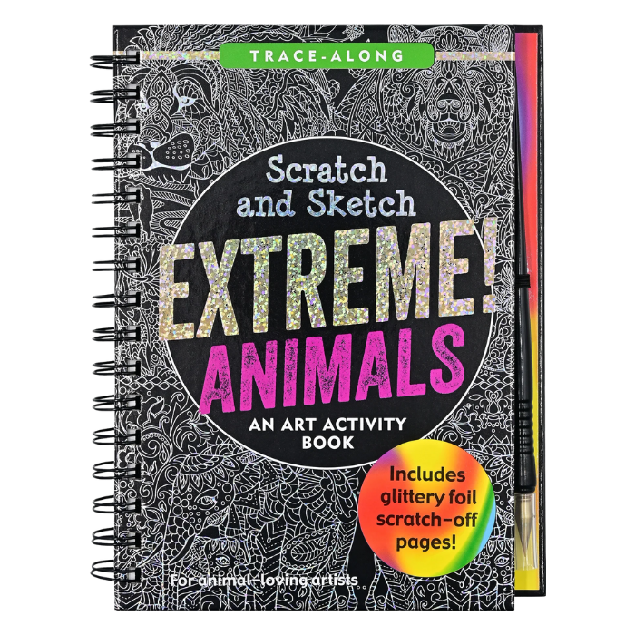 Extreme Scratch & Sketch Activity Book