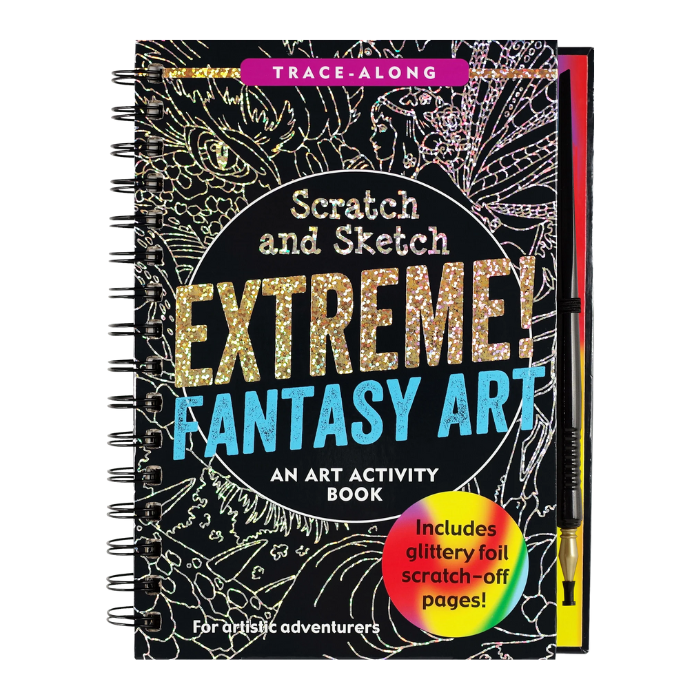 Extreme Scratch & Sketch Activity Book