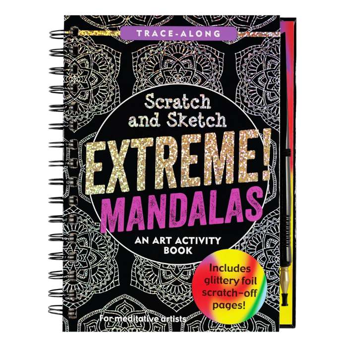 Extreme Scratch & Sketch Activity Book