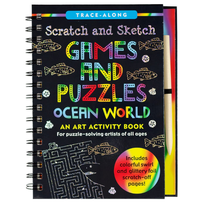 Scratch & Sketch Activity Book