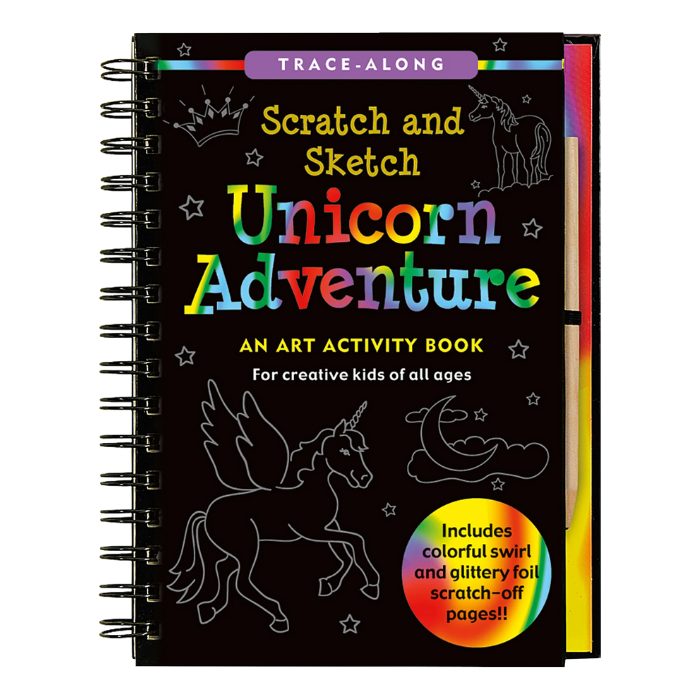 Scratch & Sketch Activity Book