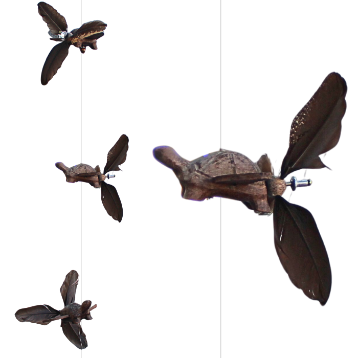 Wooden Animal Whirly Mobile
