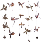 Wooden Animal Whirly Mobile