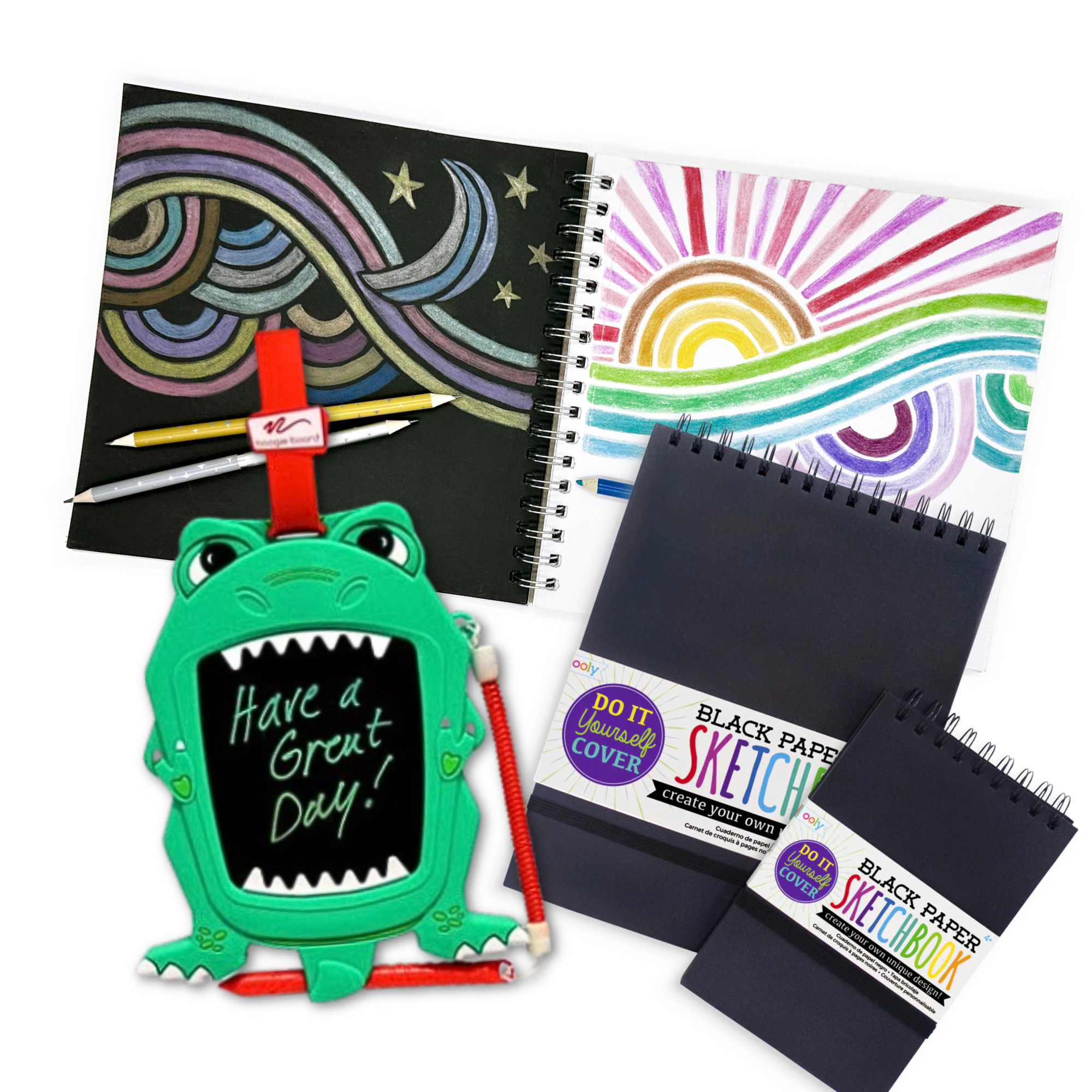 Sketchbooks & Boogie Boards