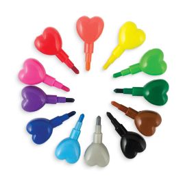 Heart to Heart Stacking Crayons