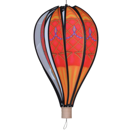 Vintage Red Hot Air Balloon Hanging Spinner