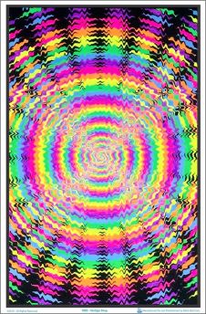 Vertigo Drop Black Light Poster