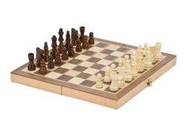 11" Wooden Folding Chess Set