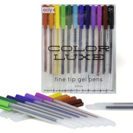 Color Luxe Fine Tip Gel Pens