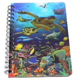 3D Sea Turtles Jotter