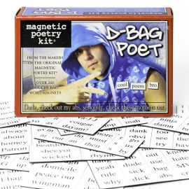 D-Bag Poet Magnetic Poetry Kit