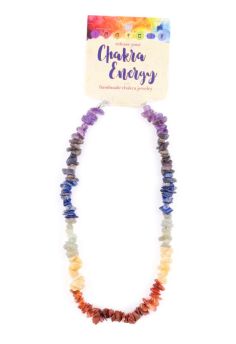 Chakra Energy Rock Chip Necklace