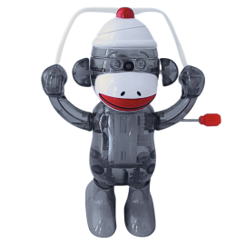 Sock Monkey Jump Rope Wind-Up
