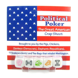 Political Poker Dice 