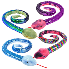 67" Color Sequined Snake
