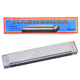 6" Metal Harmonica
