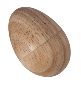 Wood Egg Shaker
