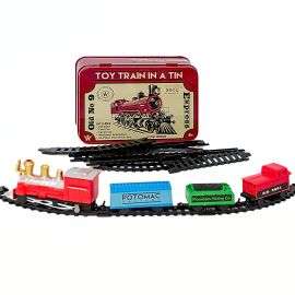 Toy Train in a Tin