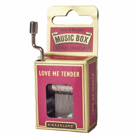 Love Me Tender Music Box