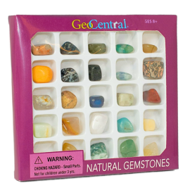 Natural Gemstone Collection Box