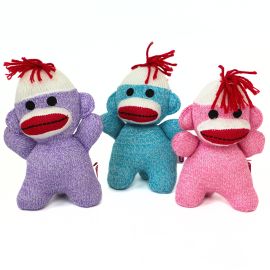 Baby Sock Monkey - Assorted Colors
