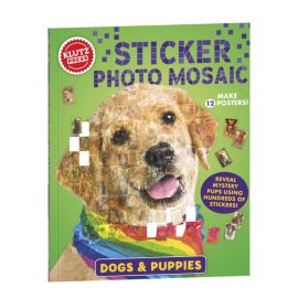 Photo Mosaic Sticker Book: Dogs & Puppies