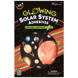 Glowing Solar System Stickers