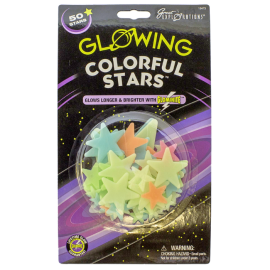 Glowing Colorful Stars