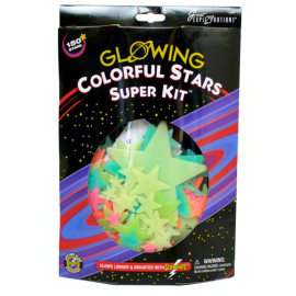 Glowing Colorful Stars Super Kit 150pc