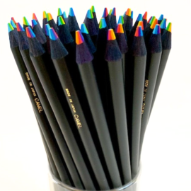 6-Color Black Pencil