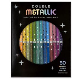 Double-Sided Metallic Colored Pencils