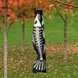 Skeleton Koi Windsock