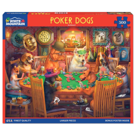 Poker Dogs Jigsaw Puzzle